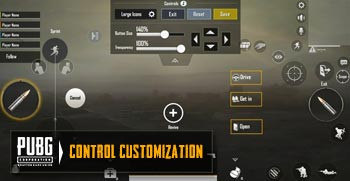 best pubg mobile control codes PUBG Mobile control codes layout screenshot