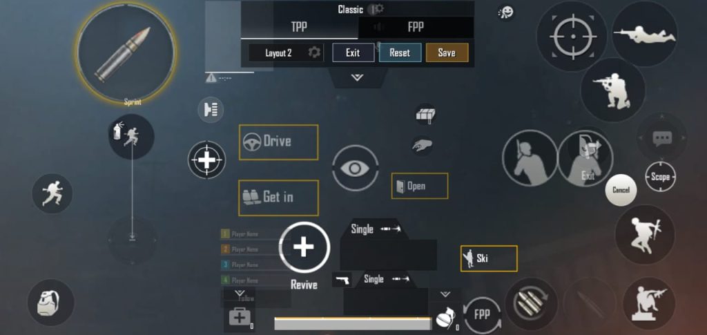 esports pubg control codes PUBG Mobile PMGC winner custom control layout screenshot