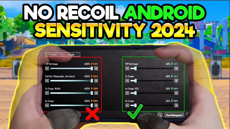 no recoil pubg control codes PUBG Mobile ADS sensitivity settings screenshot