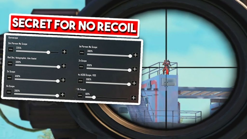 no recoil pubg control codes PUBG Mobile aim assist settings option