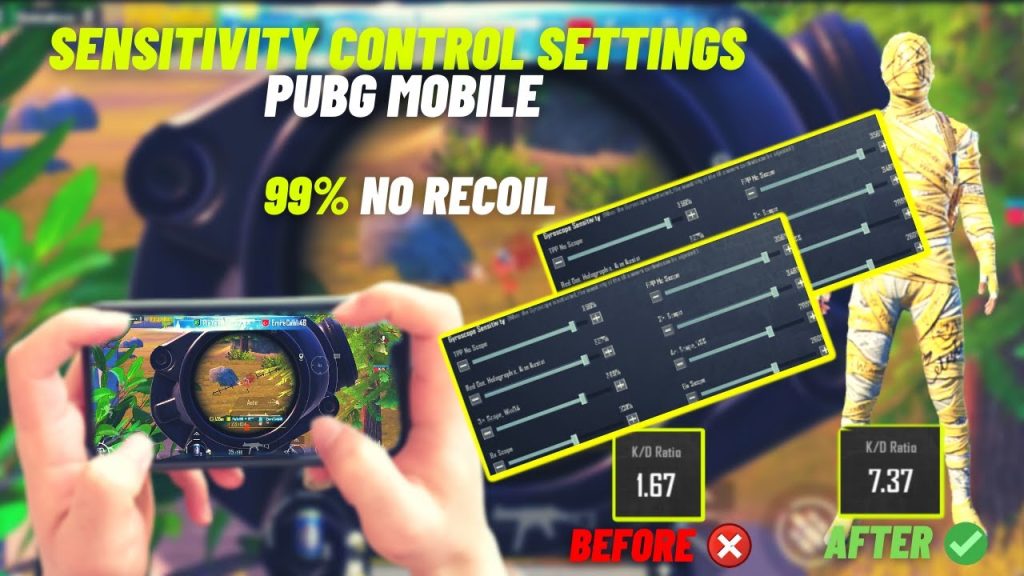 pro pubg mobile control codes PUBG Mobile ADS sensitivity slider screenshot