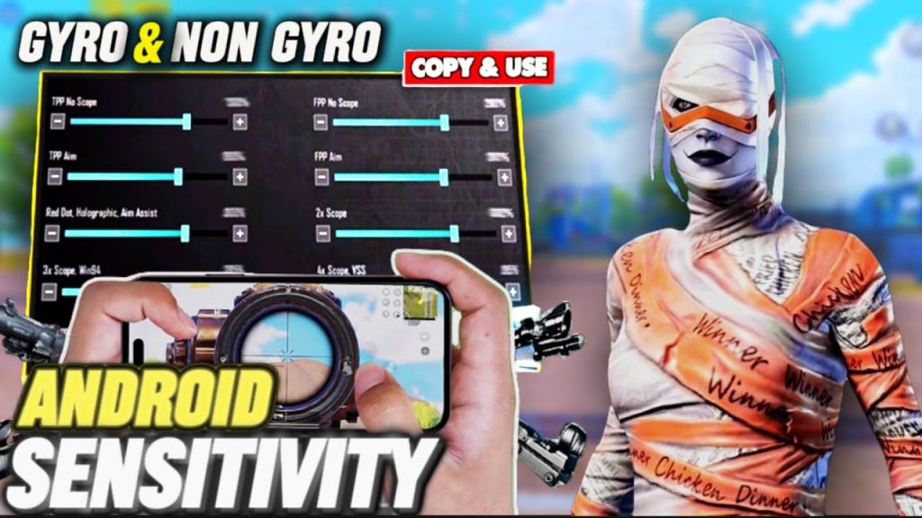 pubg control codes after new version PUBG Mobile gyroscope settings on phone