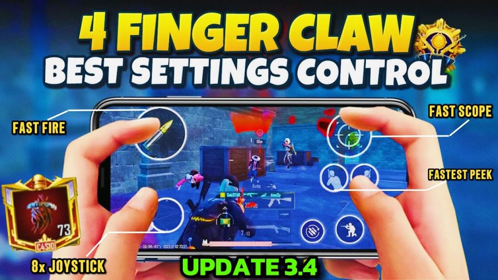 pubg control codes after patch PUBG Mobile 4 finger claw layout after patch