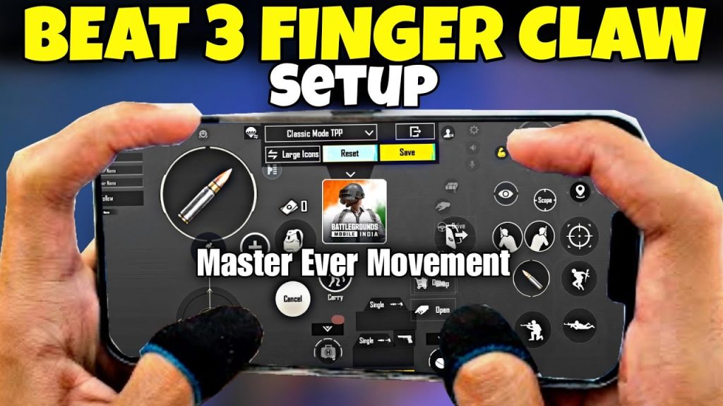 pubg control codes for 3 finger PUBG mobile gyroscope control codes 3 finger layout