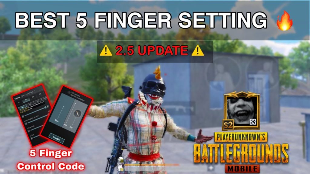 pubg control codes for 6 finger PUBG Mobile 6 finger jiggle peek control code