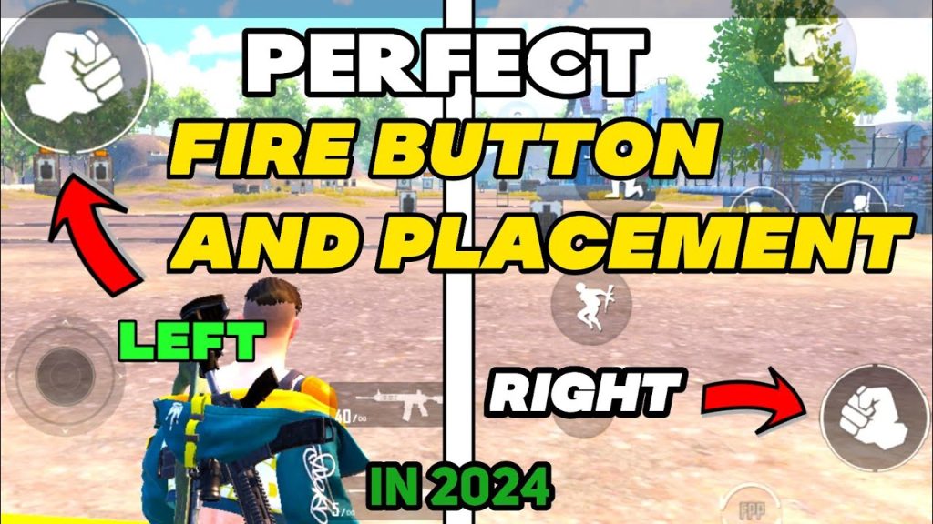 pubg control codes for classic match PUBG Mobile fire button placement layout