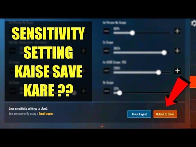 pubg control codes for classic match PUBG Mobile scope sensitivity adjustment