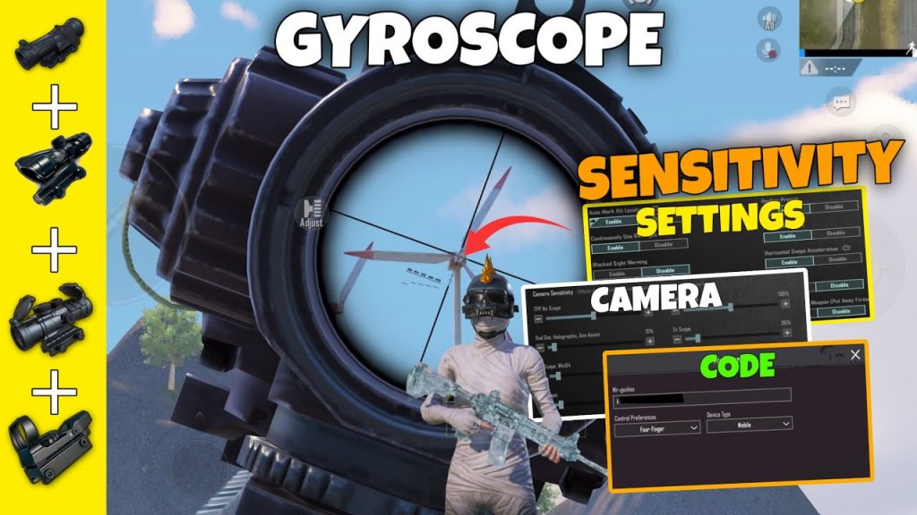 pubg control codes for dp 28 PUBG Mobile gyroscope calibration DP-28