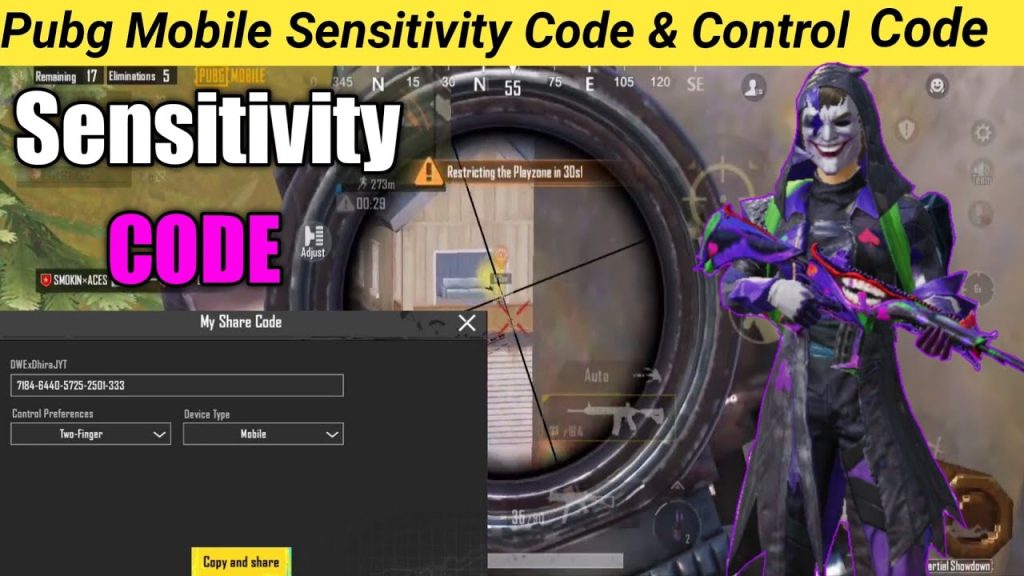 pubg control codes for faster reaction PUBG Mobile C2S control code layout 2025