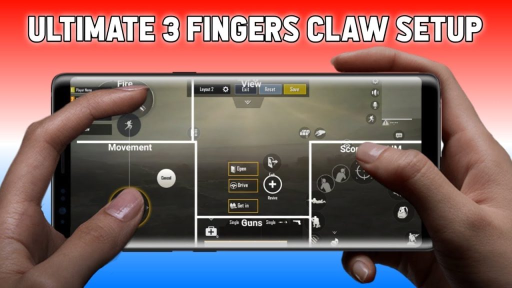 pubg control codes for oneplus phones PUBG Mobile 3 finger claw control layout OnePlus phone