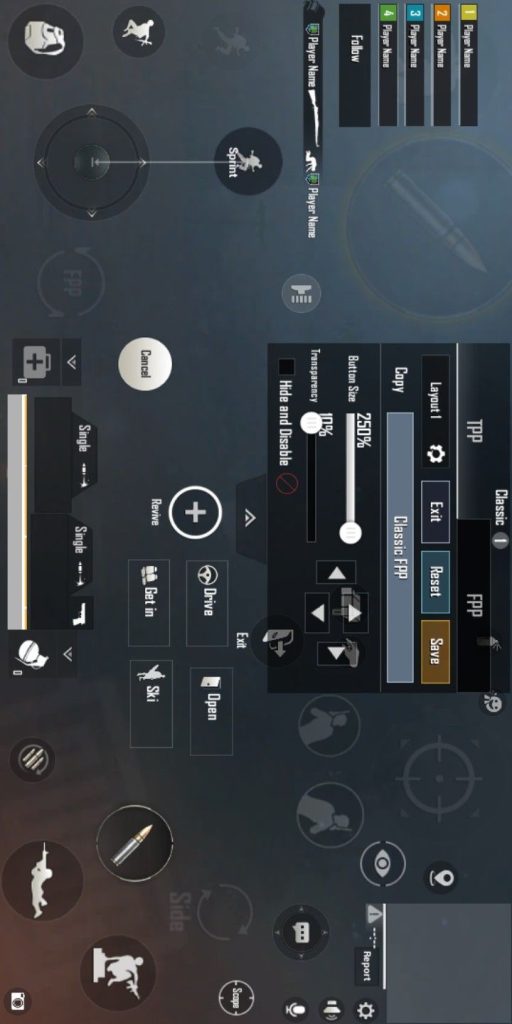 pubg control codes for shotgun rush PUBG Mobile M1014 ADS control layout screenshot