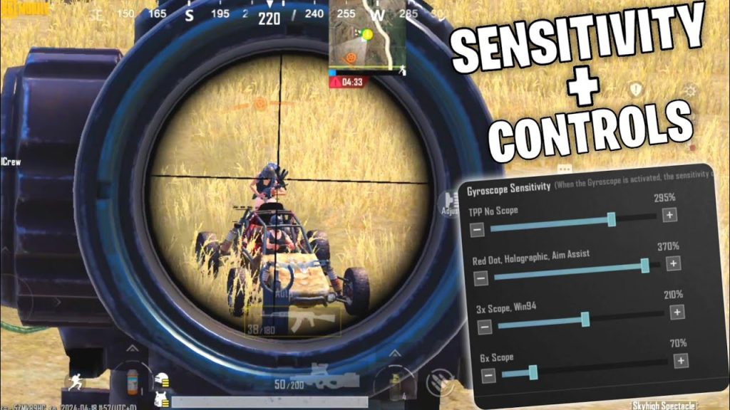 pubg control codes for smg rush PUBG Mobile control code settings for auto pickup and scope priority
