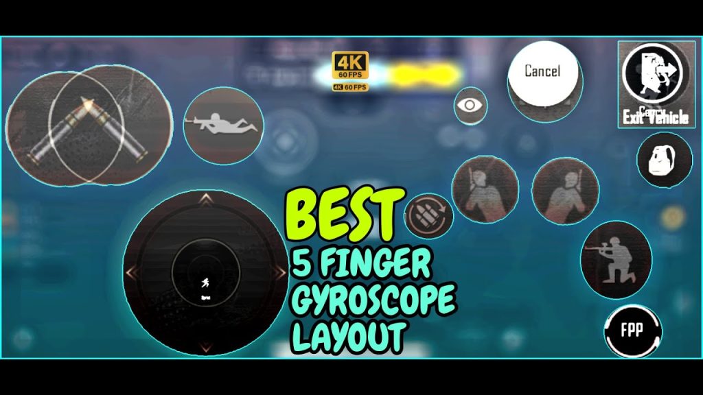 pubg control codes for vivo phones Gyroscope layout on Vivo phone PUBG Mobile