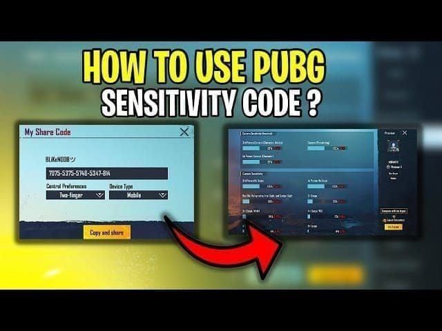pubg control codes import failed PUBG Mobile import code text error formatting