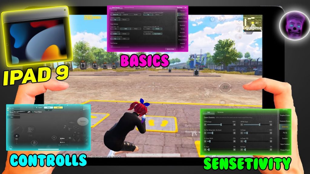pubg control codes review iPad playing PUBG Mobile with custom control layout