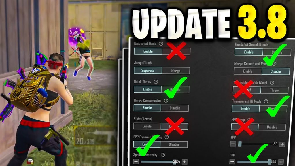 pubg control codes with ads sensitivity PUBG Mobile SMG hip fire gameplay screenshot