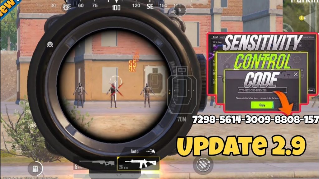pubg mobile control codes cannot apply PUBG Mobile control code input screen on smartphone