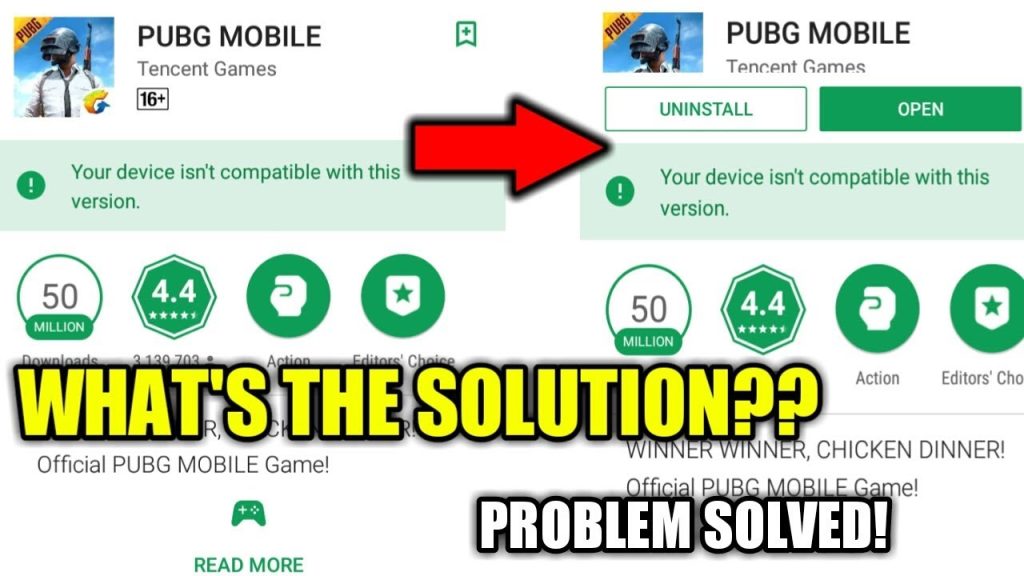 pubg mobile control codes cannot apply PUBG Mobile device compatibility list on a smartphone