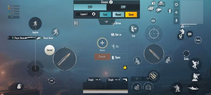 pubg mobile control codes global PUBG Mobile control codes layout screenshot 2025