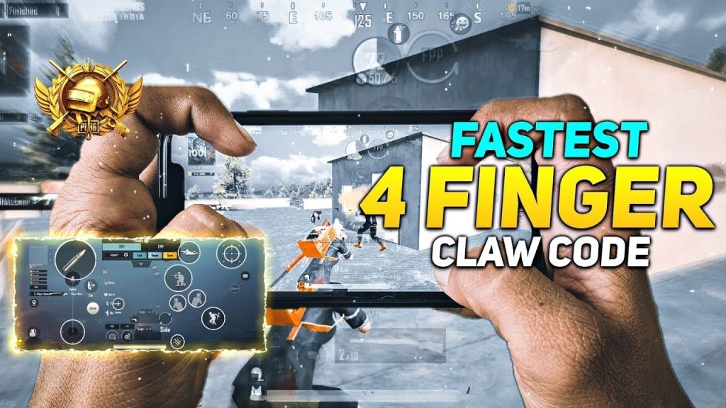 pubg mobile control codes with 4 finger claw PUBG Mobile squad match claw HUD overlay