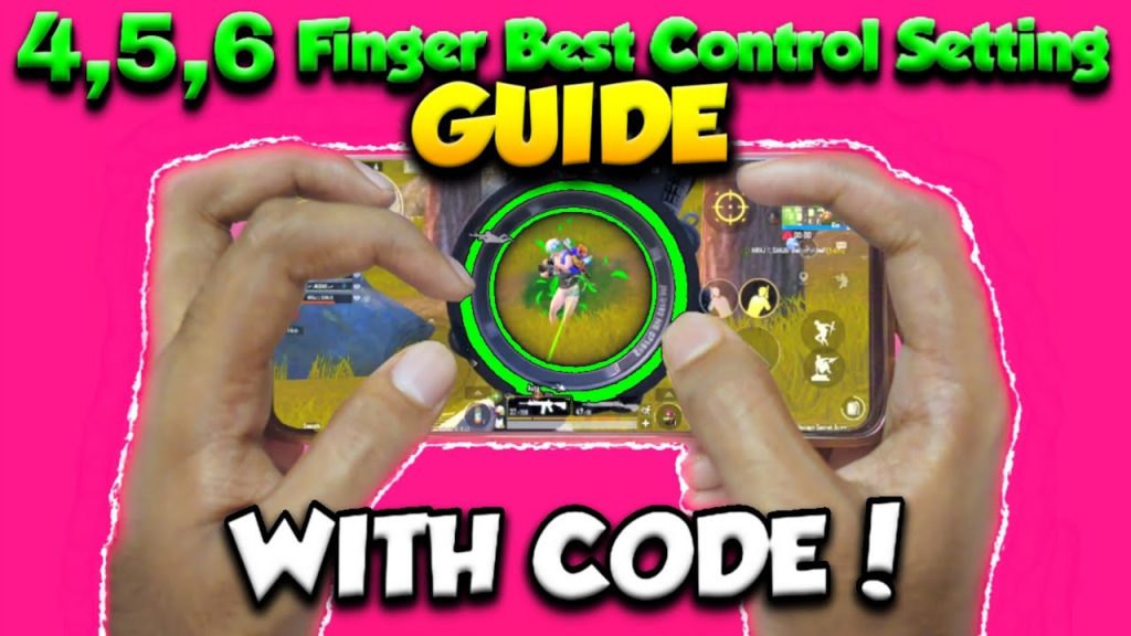 tiktok pubg control codes PUBG Mobile 6 finger claw layout on tablet with triggers