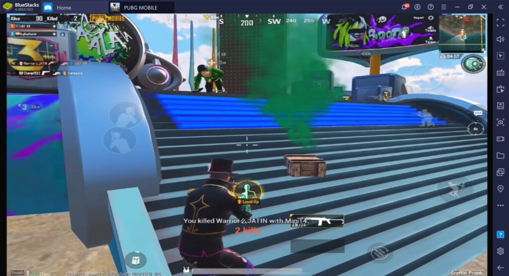 advanced pubg control codes PUBG Mobile AKM spray control layout screenshot