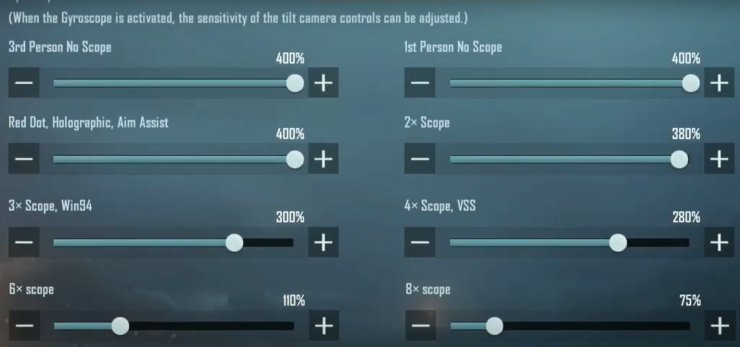 balanced pubg control codes PUBG Mobile gyro sensitivity layout balanced code screenshot