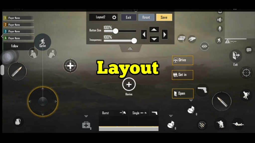 best layout pubg control codes PUBG Mobile iPhone small screen layout control code