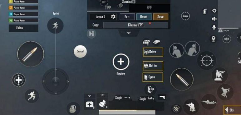 best pubg control codes for android PUBG Mobile M762 spray control layout on Android device