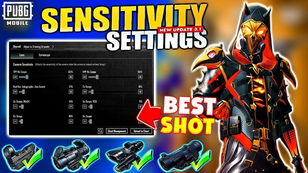 best pubg control codes for emulator BlueStacks PUBG Mobile control code low latency