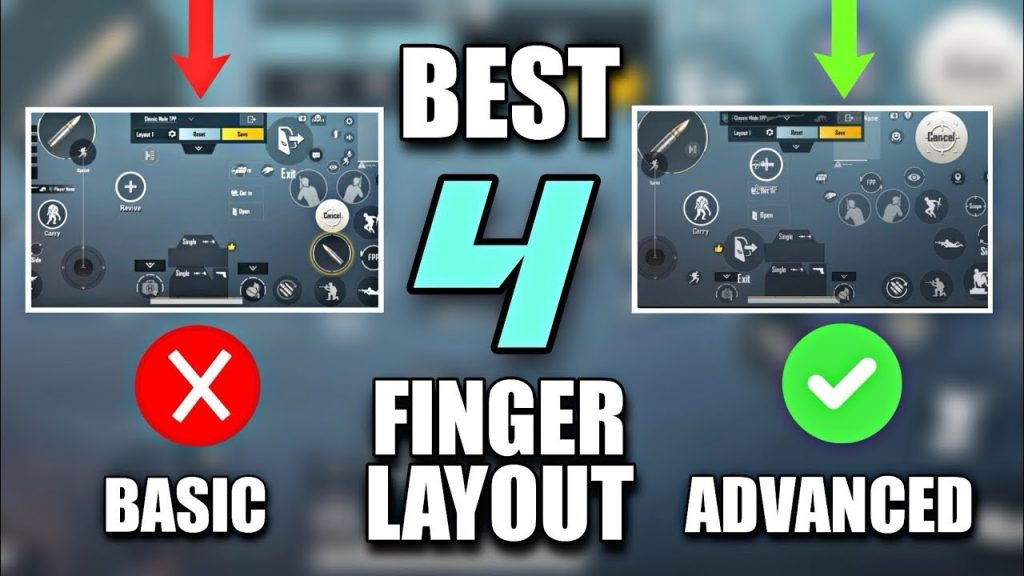 best pubg mobile control codes 2026 PUBG Mobile 4-finger claw layout screenshot