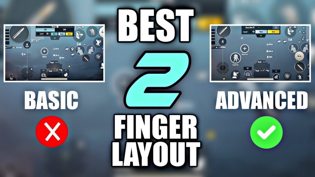 bgmi control codes 2026 BGMI thumb player control layout screenshot