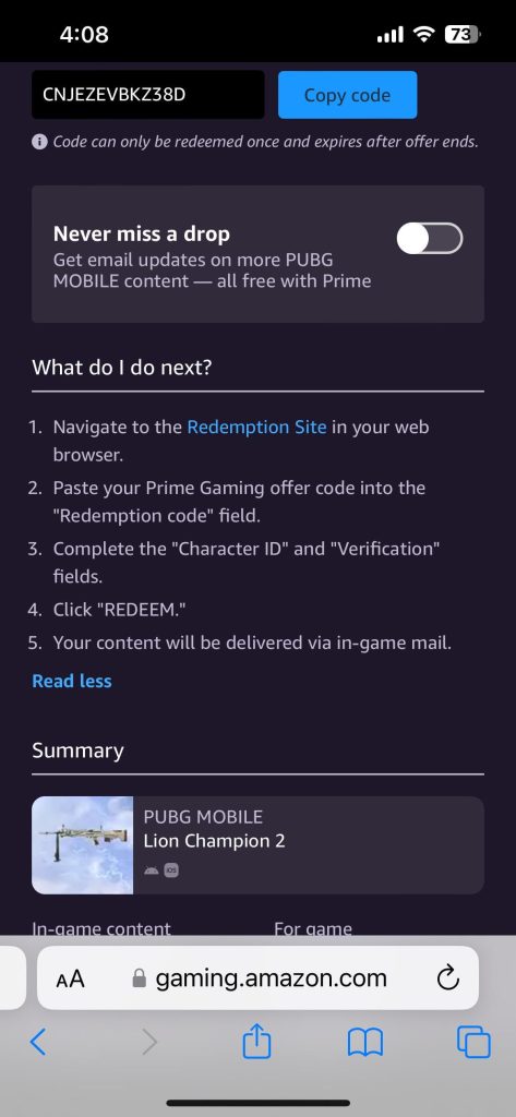 community pubg control codes PUBG Mobile control codes shared on Reddit thread screenshot