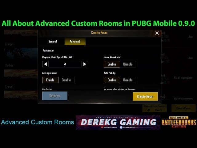custom room pubg control codes PUBG Mobile full gyro control code custom room layout