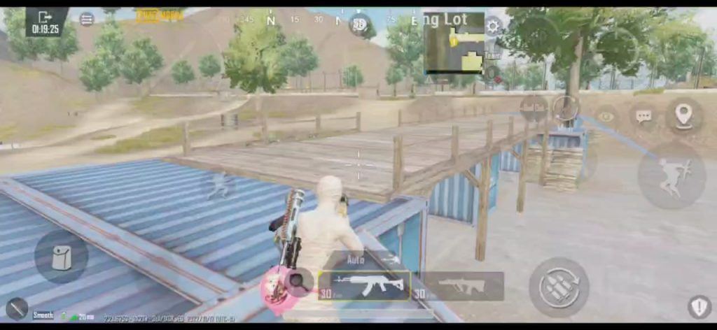 easy pubg control codes PUBG Mobile scope peek control code layout screenshot