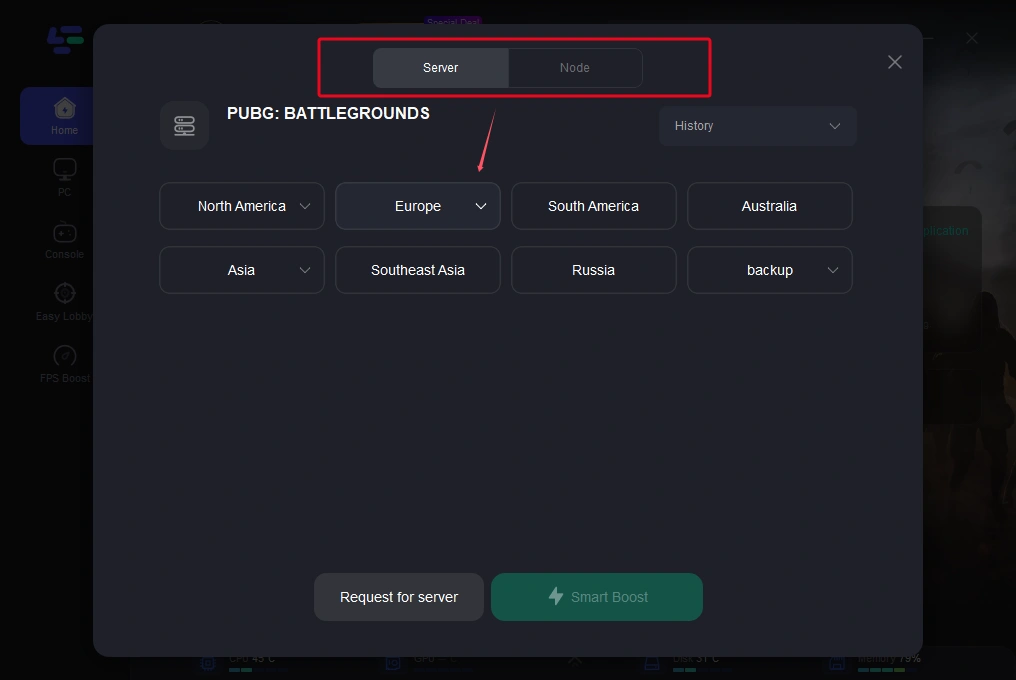 how to apply pubg control codes close-up of phone screen showing PUBG control code text selected for copy