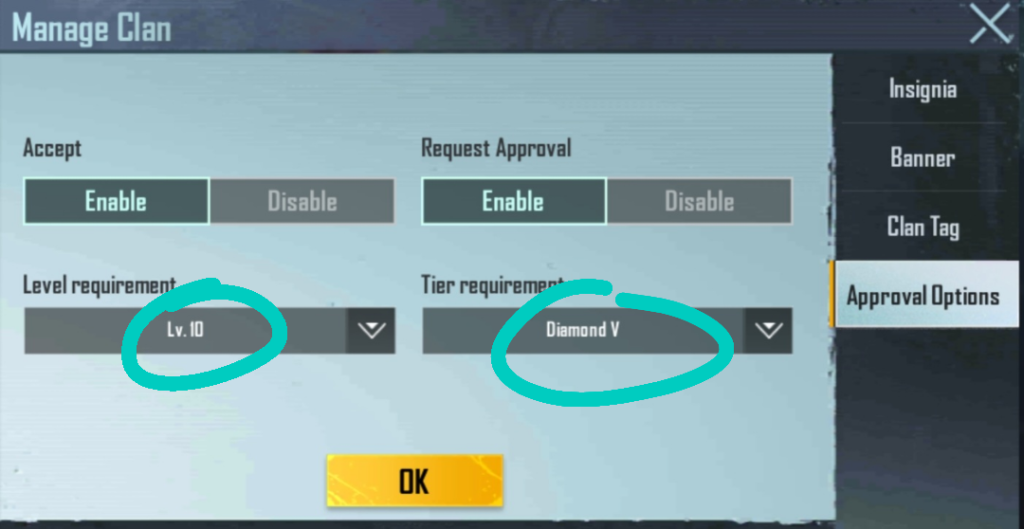 how to find pubg control codes PUBG Mobile clan members sharing control codes
