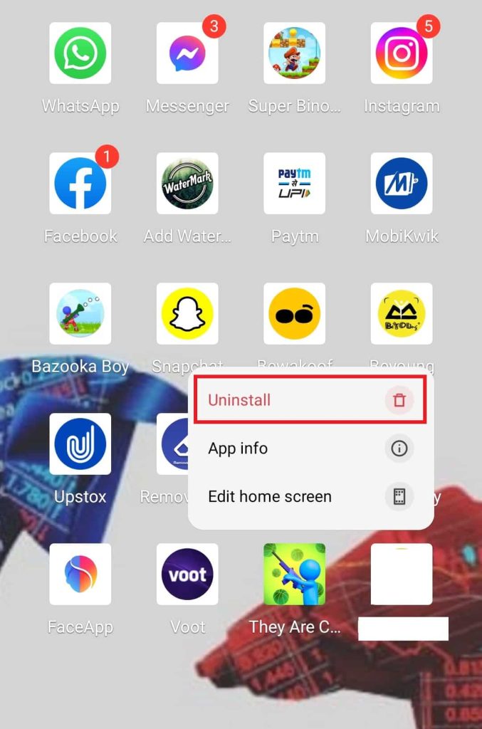 how to reset pubg control codes Uninstall PUBG Mobile app icon on Android phone