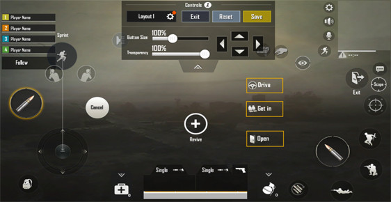 latest pubg control codes for emulator PUBG mobile emulator TDM control layout keybinds screenshot
