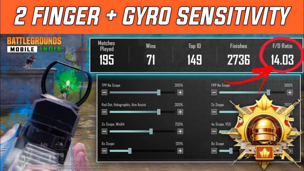 pubg control code for 2 finger setup PUBG Mobile 2 finger control layout screenshot