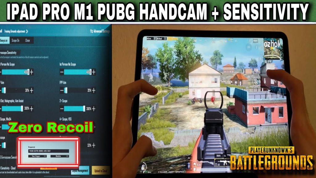pubg control code for ipad setup PUBG iPad slide cancel control button placement
