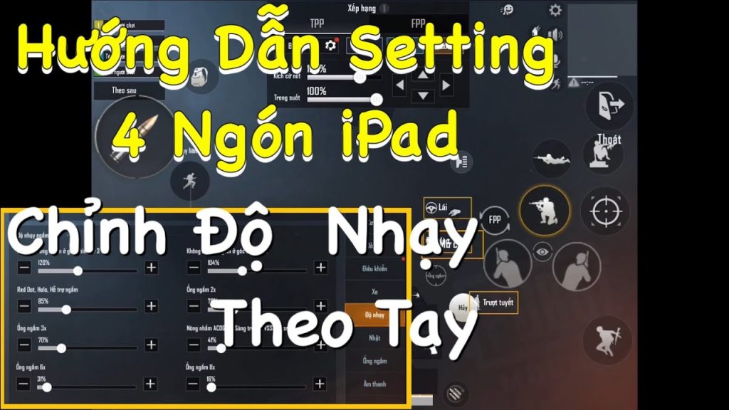 pubg control code for ipad setup PUBG iPad voice chat and map button layout