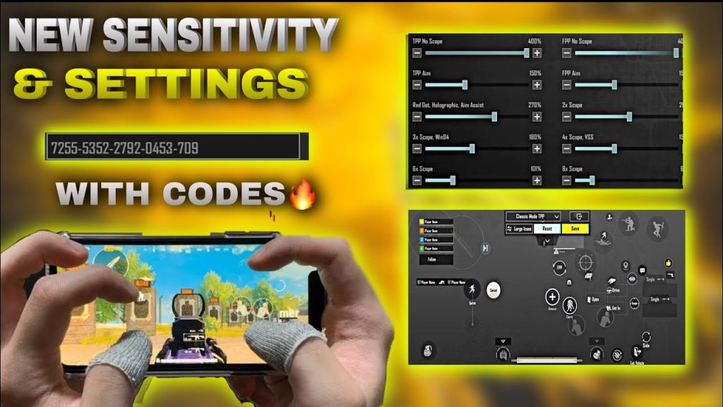 pubg control codes advanced guide PUBG Mobile ADS sensitivity settings screenshot