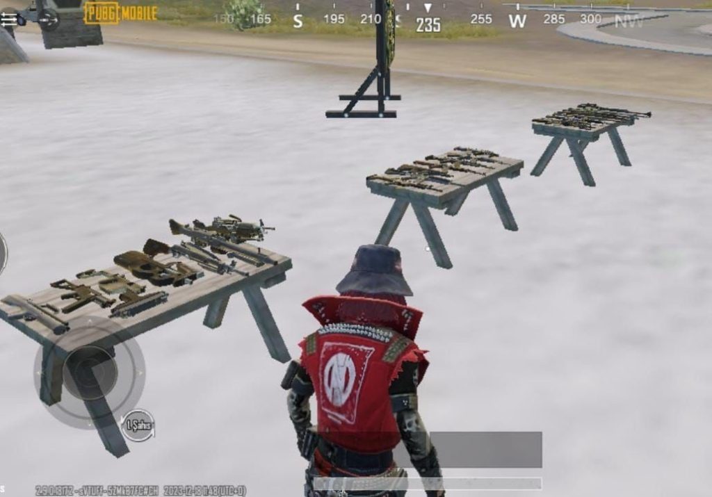 pubg control codes after layout reset PUBG Mobile training ground players testing control layout