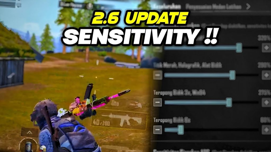 pubg control codes and sensitivity PUBG Mobile per weapon sensitivity setting screen