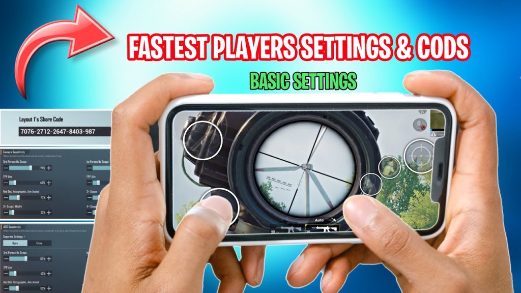 pubg control codes cannot apply close up of PUBG control code string copied on phone screen