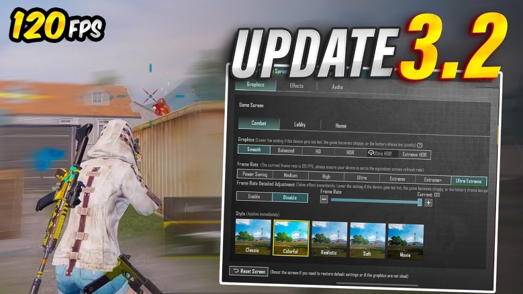 pubg control codes for 120fps devices PUBG Mobile aggressive peeking control layout screenshot