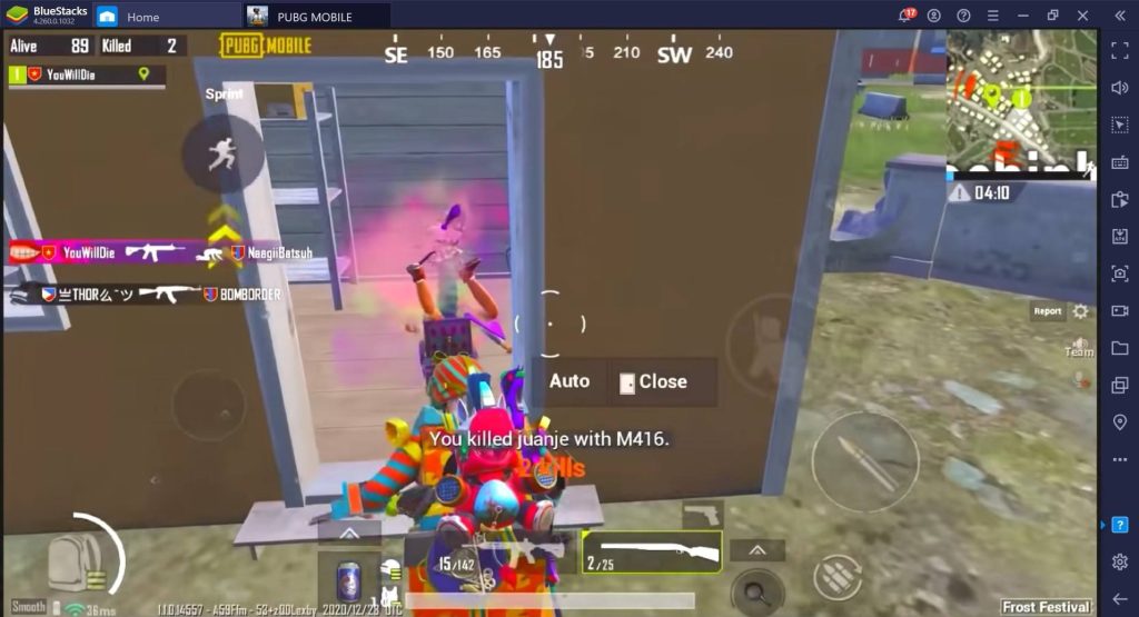 pubg control codes for akm PUBG Mobile AKM hip fire control code close range layout