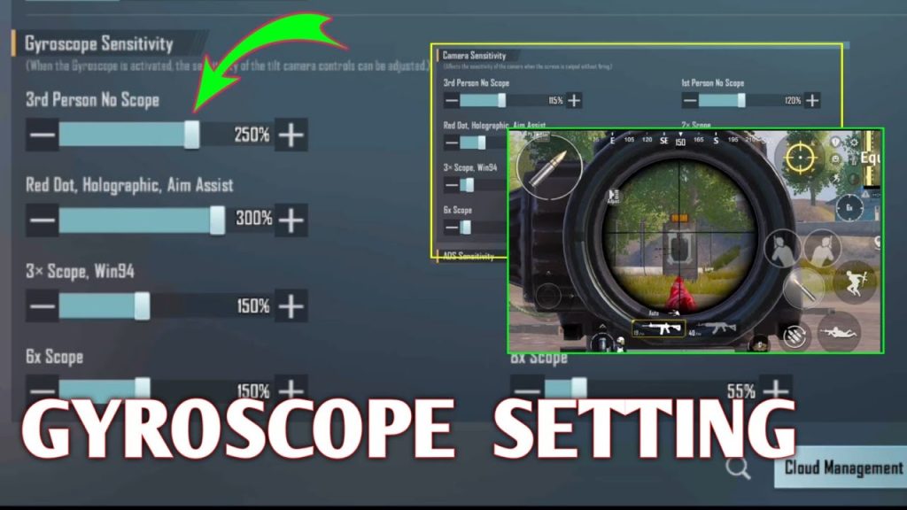 pubg control codes for android phone PUBG Mobile gyroscope aiming on Android phone