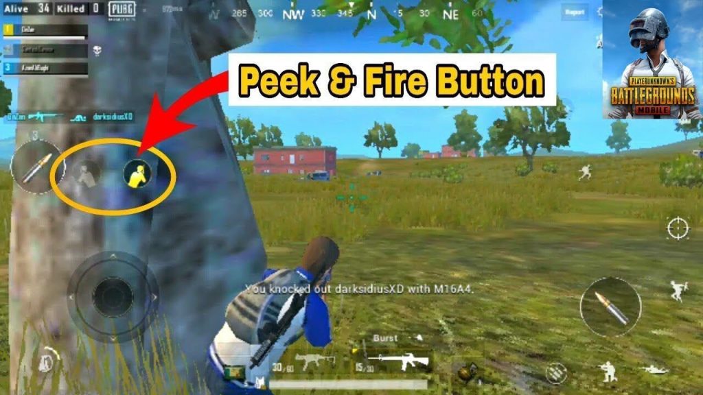 pubg control codes for better reflex PUBG Mobile peek and fire button layout